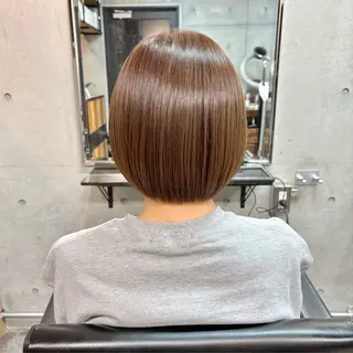 ショート カラー パーマ ショートボブ髪質改善 縮毛矯正のプロ山道潤のヘアスタイル