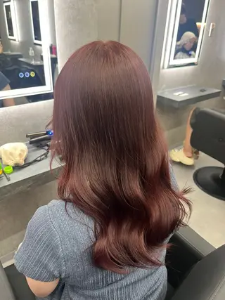 カラー 札幌ブリーチなし 👑ヒリュウのヘアスタイル