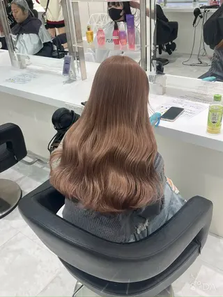 カラー 🩶透明感ブリーチ カラー🩶 maoのヘアスタイル