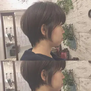 ショート 池本 弥桜のヘアスタイル