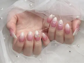 ネイル 𝐲𝐮𝐦𝐢🎀 長さ出しデザイン専門のネイルデザイン