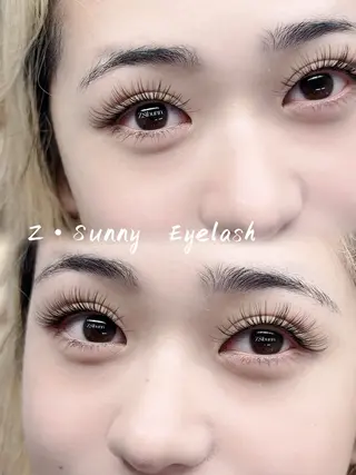マツエク・マツパ Z·Sunny Eyelashのマツエク・マツパデザイン