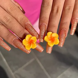 ネイル PINS16所属・くれは🩵💙 PINS16のネイルデザイン