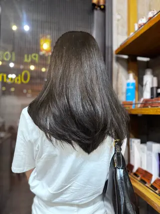 セミロング パーマ/パーマ落とし /メンズカット/ヒロのヘアスタイル