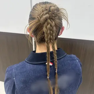 ヘアアレンジ さとう めいのヘアスタイル