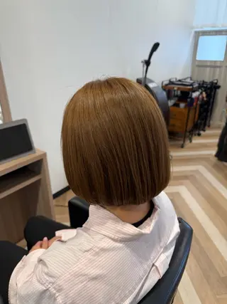 カラー ✨長岡/艶/パーマ /剣持快吏✨のヘアスタイル