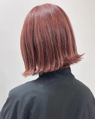 ショート カラー 髪質改善・縮毛矯正 年間1500名担当♪のヘアスタイル