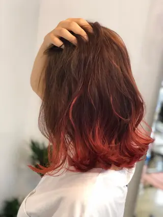ショート カラー パーマ ヘアアレンジ 池袋艶髪職人🌈😇 ✨店長✨小林優太✨のヘアスタイル