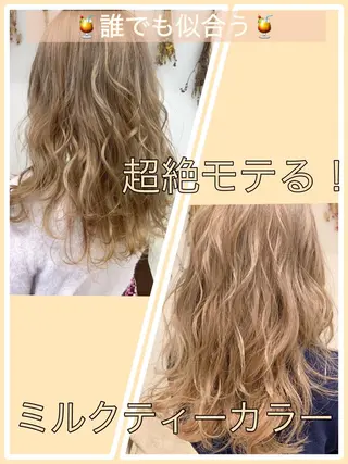 カラー 学割 悟 韓国風艶髪縮毛矯正のヘアスタイル