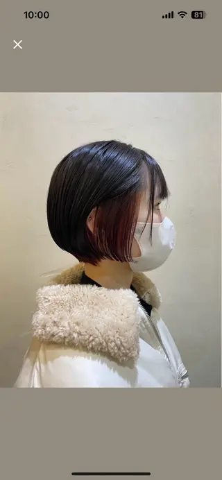 カラー 🧸秋田 百菜🧸のヘアスタイル