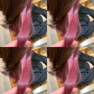 セミロング ✨縮毛矯正✖︎顔周り レイヤー✨ナカムラのヘアスタイル