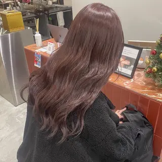 セミロング カラー 似合わせカラー×髪質 改善伏見/RIONAのヘアスタイル