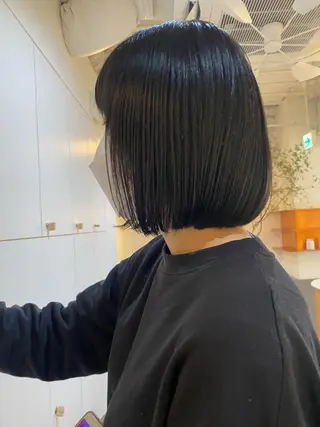 ミディアム カラー 砂原 ひよりのヘアスタイル