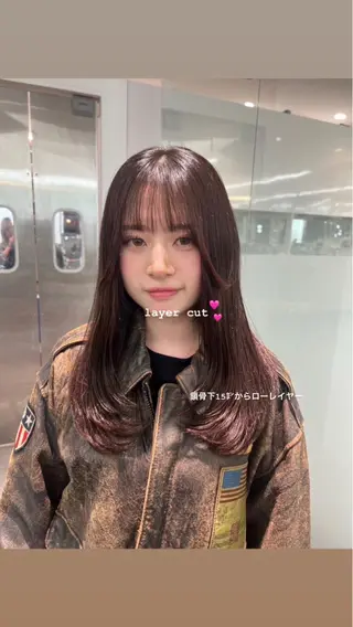 ロング レイヤー特化/渋谷 rinのヘアスタイル