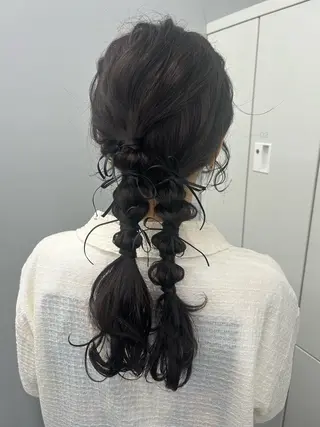 ヘアアレンジ hana ROCCO3rdのヘアスタイル