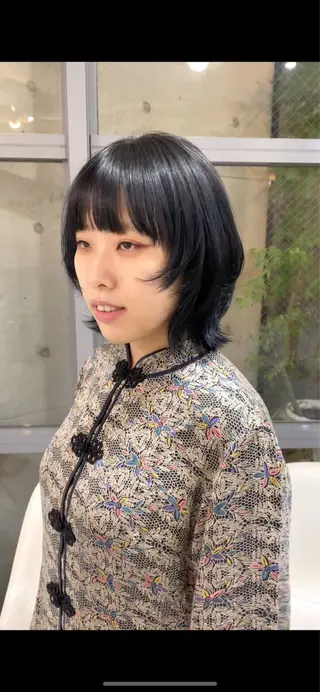 ミディアム hyuga/パーマ /ニュアンスパーマのヘアスタイル