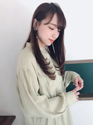 ロング 5 Noble ct .町田美容室のヘアスタイル