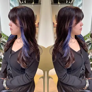 ロング カラー 髪質改善マスター 長尾勇弥/梅田中津のヘアスタイル