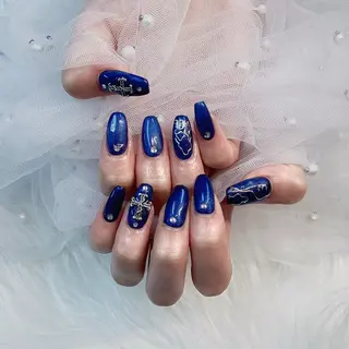 ネイル パーツ全部¥110 サロンミミのネイルデザイン