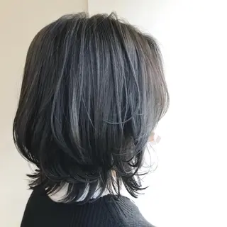 ショート カラー ヘアアレンジ 伊藤 華紀ᵕ̈*のヘアスタイル