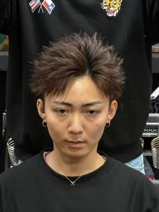 ショート メンズ DIECE 2’nd Flor所属・渋谷 【メンズ特化】ナゴムのヘアスタイル