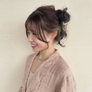 ヘアアレンジ 平尾/薬院*北谷治子 *艶髪レイヤーカットのヘアスタイル