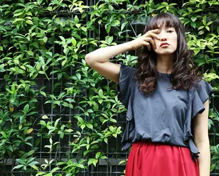ロング パーマ 徳永 博志のヘアスタイル