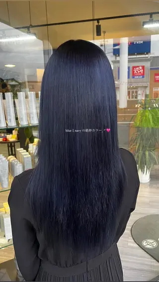 ロング alu yuinaのヘアスタイル