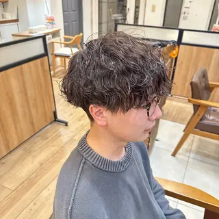 パーマ メンズ 🌈【曲がる縮毛矯正 】🌈益子卓馬のヘアスタイル