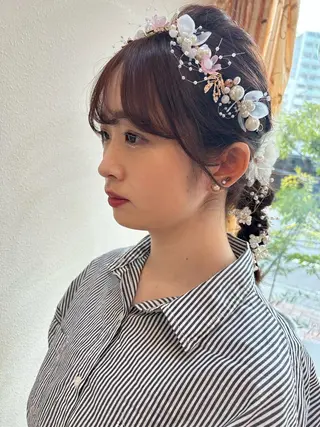 ヘアアレンジ 🌸スタイリスト 山浦美恵のヘアスタイル