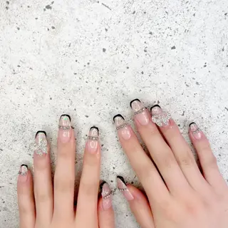 ロング カラー パーマ ヘアアレンジ メンズ キッズ ネイル マツエク・マツパ アイブロウ Salon Ｋのネイルデザイン