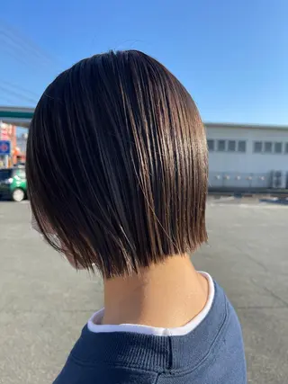 ショート 梶原 真帆のヘアスタイル