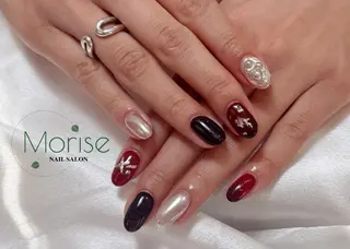ネイル MoriseNail Jr研修💜イシダのネイルデザイン