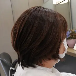 ショート D/i |Y/no. 〈夜スパ17時〜〉のヘアスタイル