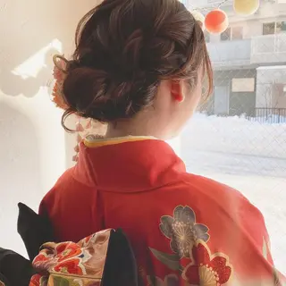 ヘアアレンジ ✴︎✨北区　髪質改善 MIYA✨✴︎のヘアスタイル