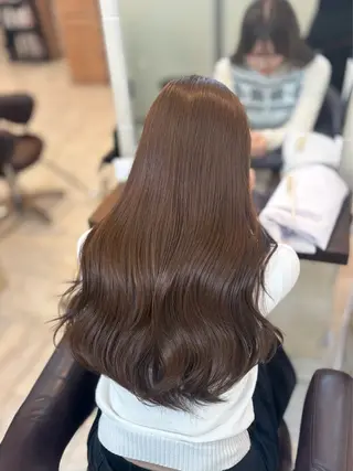 ロング カラー 🎀透明感カラー 🐈ナズナのヘアスタイル