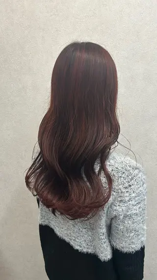 ロング b a b a 🫧のヘアスタイル