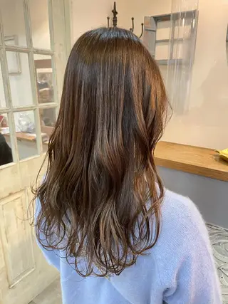 ロング 福田 ジュンキのヘアスタイル
