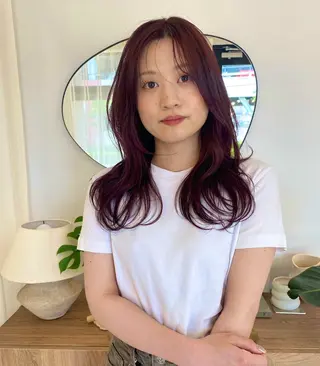 セミロング 透明感カラー/メンズ 特化kazumaのヘアスタイル