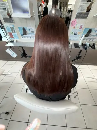 セミロング 髪質改善/艶カラー 💞白井音葉のヘアスタイル