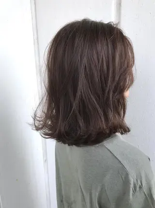 ミディアム カラー パーマ ヘアアレンジ メンズ キッズ マツエク・マツパ 境 健助のヘアスタイル