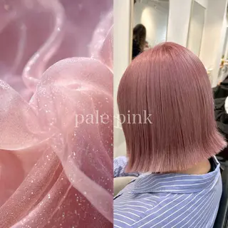 カラー ブリーチ/縮毛矯正/ モデル募集中🎀🐇のヘアスタイル