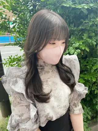 ロング カラー 銀座 美容師 ❕mizukaのヘアスタイル