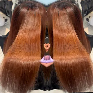 カラー 髪質改善トリート メント/川田のヘアスタイル