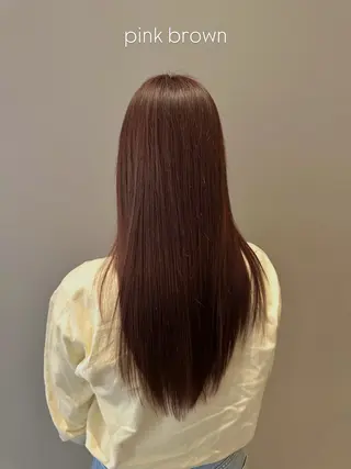 ロング カラー レイヤーカット/ 透明感カラー/ きよのヘアスタイル