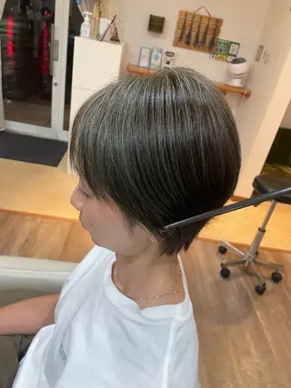 ショート 笠間 悠月のヘアスタイル