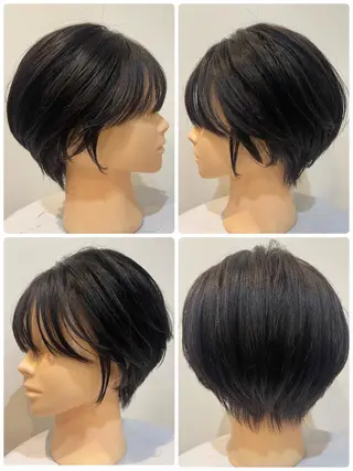 ショート 𝓜𝓮𝓛𝓲𝓟 冨樫果楠のヘアスタイル
