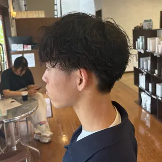 パーマ メンズ ゆい/メンズカット /レイヤーカットのヘアスタイル