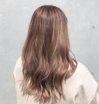 ロング カラー くまがい みゆ【edge.】のヘアスタイル