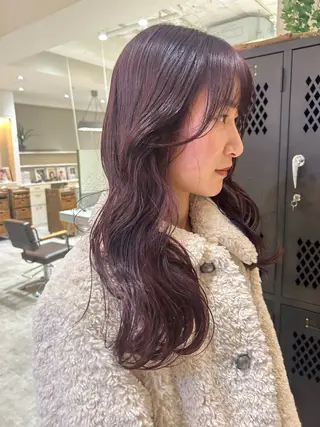 ロング 薄暮 マツイ レンのヘアスタイル